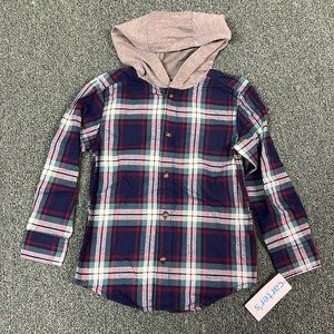 🆕 Kid’s hooded flannel shirt